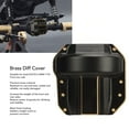 thumbnail image 3 of RC Diff Cover, Black Hard Coating Brass High Hardness RC Car Axle Housing  For Upgrade, 3 of 8