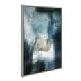 thumbnail image 2 of Kate and Laurel Sylvie Aqua Abstract 2 Framed Canvas Wall Art by Amy Lighthall, 23x33 Gray, Blue Abstract Art for Wall, 2 of 8