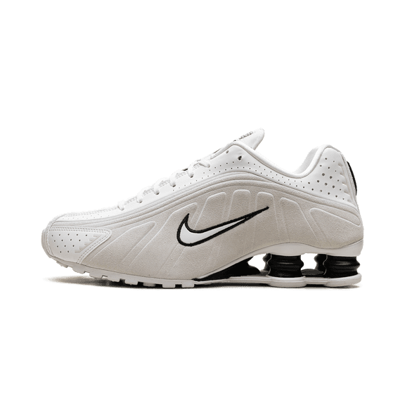 NIKE WOMENS Shox R4 Womens "White Black Suede" HQ7739 100 HQ7739 100 from Stadium Goods