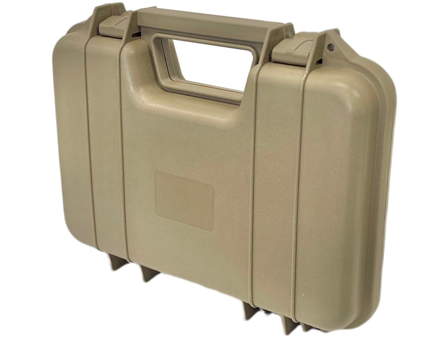 SRC 12" inch Gun Cases Handgun Pistol Storage Foam Lockable Shooting Range Hunting Outdoor Sport Tan