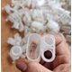 thumbnail image 4 of 20 piezas jaulas de abeja reina blanca, receptor de apicultura, Clip aislante de abeja de plástico, herramientas de cría de apicultor para interior, hogar y exterior, 4 of 4