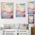 thumbnail image 4 of Designart "modern Pink And Blue Clouds" Romantic Landscape Wall Art Print, 4 of 5
