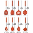 thumbnail image 2 of Juego de utensilios de cocina Bundlepro de silicona, 8 piezas, resistentes al calor, 2 of 6