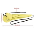 thumbnail image 3 of LADE Durable Saxophone Sax Clarinet Cleaning Cloth Tool for Tube Inside Clean(Yellow), 3 of 4