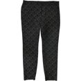 thumbnail image 1 of Alfani Womens Foil Print Casual Leggings, Negro, 12, 1 of 2