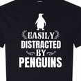 thumbnail image 4 of Inktastic Easily Distracted by Penguins T-Shirt, 4 of 5