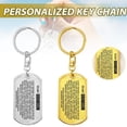 thumbnail image 6 of To My Grandson Keychains I5Z6, 6 of 9