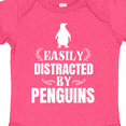 thumbnail image 4 of Inktastic Easily Distracted by Penguins Boys or Girls Baby Bodysuit, 4 of 5