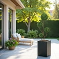 thumbnail image 5 of 4ft Spiral Topiary Trees Artificial Outdoor Set of 2, 47.2 inch Faux Boxwood Plants Outside - All-Year Green Fake Twisted Tree for Garden Front Porch Planter Decor 4 Foot, 5 of 8