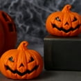 thumbnail image 2 of Yuarrent 12 pack/lote convenientes decoraciones para fiestas linternas de calabaza de Halloween con cuerda fácil de instalar Iluminación navideña trompeta, 2 of 6