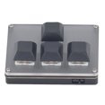 thumbnail image 2 of 4-Key Wireless Mechanical Keyboard, 2.4G/USB/Bluetooth 5.1 Tri-Mode Hot-Swappable Keypad with Type-C Charging, Fully Customizable for Office, Gaming, Media & Industrial Control, Auto Sleep, 2 of 6