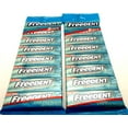 thumbnail image 2 of Wrigley's Freedent Gum 8 pack Spearmint 40 Sticks Candy  Lot of 2 Minty, 2 of 7