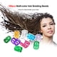thumbnail image 2 of Juego de 100 anillos para cabello en colores variados, perfectos para decorar tus trenzas y peinados creativos. ¡Añade un toque de estilo y diversión a tu look!, 2 of 6