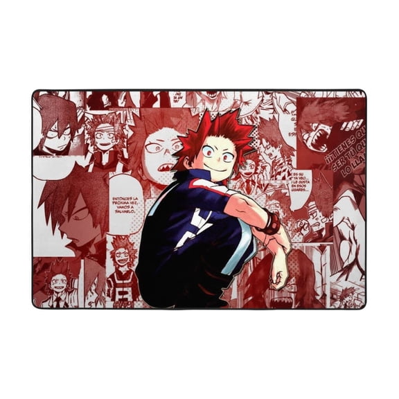 My Hero Academia Eijiro Kirishima Rugs Washable Cover Floor Rug Carpets Bathroom Decorations For Kitchen Bedroom Indoor 36"X24"