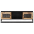thumbnail image 6 of vidaXL TV Stand TV Unit Sideboard TV Console Media Cabinet Rough Mango Wood, 6 of 11
