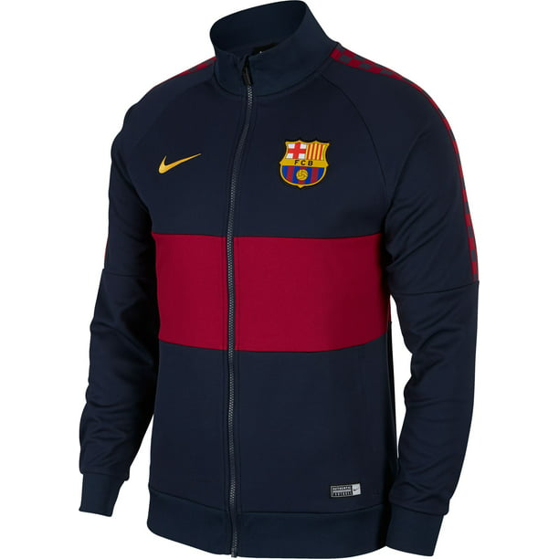 Nike - Nike Men's FC Barcelona I96 Navy Full-Zip Jacket - Walmart.com ...
