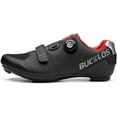 thumbnail image 2 of Road Bike Shoe with Cleats, Men Womens Indoor Cycling Shoes, Fit for Peloton Bike Shoes, Mesh Cycling Shoes Compatible with Look Delta SPD/SPD-SL, 2 of 7