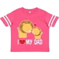 thumbnail image 3 of Inktastic Fathers Day I Love My Dad Boys Lion Boys or Girls Toddler T-Shirt, 3 of 5