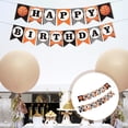 thumbnail image 2 of 2 juegos de pancartas de cumpleaños de baloncesto, decoración con temática de baloncesto, suministros para fiestas de cumpleaños, 2 of 6