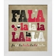 thumbnail image 1 of Longfellow Designs 15x17 White Modern Wood Framed Museum Art Print Titled - Falala, 1 of 4
