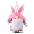 thumbnail image 1 of Decoraciones De Pascua Orejas De Conejo Gnomos De Pascua Muñeca Sueco Tomte Elfo Decoración Primavera Gnomos Pascua Vacaciones Decoración Del Hogar Regalos Inevent FN006808-02, 1 of 6