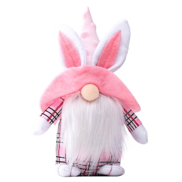 Decoraciones De Pascua Orejas De Conejo Gnomos De Pascua Muñeca Sueco Tomte Elfo Decoración Primavera Gnomos Pascua Vacaciones Decoración Del Hogar Regalos Irene Inevent FN006808-02