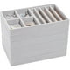 thumbnail image 4 of Bandejas organizadoras de joyas ProCase, apilables, 6 capas, color gris, 4 of 8