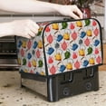 thumbnail image 7 of Haiem Watercolor Teapots Print Toaster Covers 2 Slice Wide Slot,Bread Dust Cover & Fingerprint Protection,Bread Machine Cover,Appliance Covers, 7 of 7