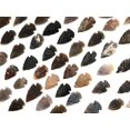 thumbnail image 2 of Arrowhead Pierres d'Agate, Pièces Sculptées Modernes Répliques - 1.25 Pouces (5), 2 of 8