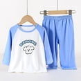 thumbnail image 5 of sdbrld Unisex Kids 3D Cartoon Print Two Piece Casual Suit Round Neck Long Sleeve Top Regular Long Pants,Sizes 160, 5 of 9