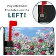 thumbnail image 2 of Spring Flowers Mailbox Cover Magnetic Standard Size 21" x 18" Colorful Wildflowers Mailbox Covers Magnetic Spring Summer Floral Decorative Mailbox Post Letter Box Wrap Decoration for Home Outdoor, 2 of 6