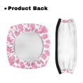 thumbnail image 3 of HELLHERO Pink Cow Pattern Seat & Backrest Covers Anti-Slip Cover for Outdoor Park Home Parks Rollator Seat Covers, 3 of 7