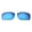 Ice Blue Coated - Polarized, variant on Walleva Fire Red Polarized Replacement Lenses for Oakley Shocktube Sunglasses