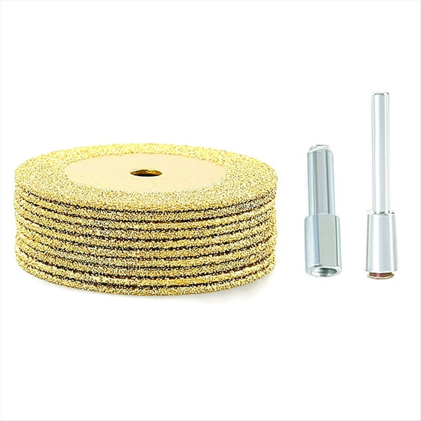 Juego de Circular de Diamante de 40 mm, Herramienta Rotativa, Hoja de Corte de Diamante Chapada con Biela.
