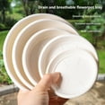 thumbnail image 5 of 6 Pack Plant Saucers for Indoor,Heavy Duty Plastic Plant Trays for pots, Grow Bags,Bird Baths,Flower Drip Trays for Indoor and Outdoor Uses, 5 of 7