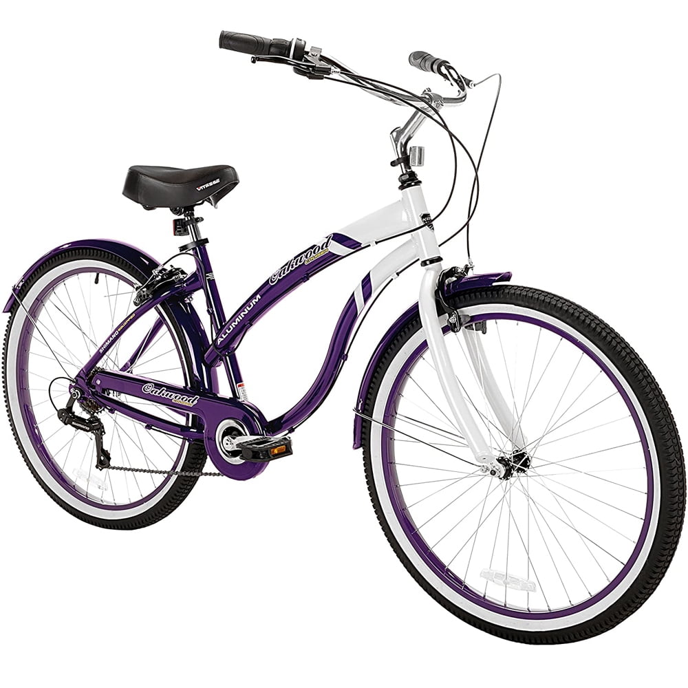 Kent 42693 26 inch Women s Oakwood Fitness Cruiser Bicycle Bundle with Deco Essentials Adult Helmet Large Deco Gear 16 in 1 Multi Function Bike Mechanic Repair Tool Kit Walmart