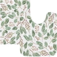 thumbnail image 7 of Coolnut Green Branches and Red Berries Bathroom Rug 24"×16",Non-Slip High Absorbent Bath Mat Rug Machine Washable Bahtub Mats Home Decor, 7 of 7
