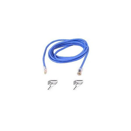Belkin 100-Foot Cat5e Lan UTP Patch Cable - Blue