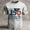 Grey-1, variant on Men's 250 Anniversary Usa Flag Print 4th of July Shirt 250th Anniversary USA Shirt, United States Marine Corps 250th Birthday Seal T-Shirt