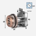 thumbnail image 2 of 3 Digital Password Lock Thickened Lock Lock Tongue Zinc Alloy Mailbox Password Code Lock Anti-Theft Bolt Mechanical Digital Lock, 2 of 6