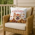 thumbnail image 6 of Creative Products Fall Corgi 18 x 18 Indoor / Outdoor Pillow, 6 of 9