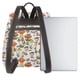 thumbnail image 3 of Disketp Mushrooms Mochila de Cuero para Mujer, Bolso de Espalda Antirrobo con Estilo para Viaje, Trabajo y Uso Diario, 3 of 4