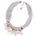 thumbnail image 2 of Utoimkio Vintage Ethnic Style Women's Scarf Crystal Bead Pendant Necklace Scarf Jewelry Accessory Soft Infinity Scarves for Women, 2 of 2