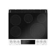 thumbnail image 3 of GE Profile 30" Slide-in Self-Clean Electric Range with Air Fry and Baking Drawer White - PCS940DMWW, 3 of 6