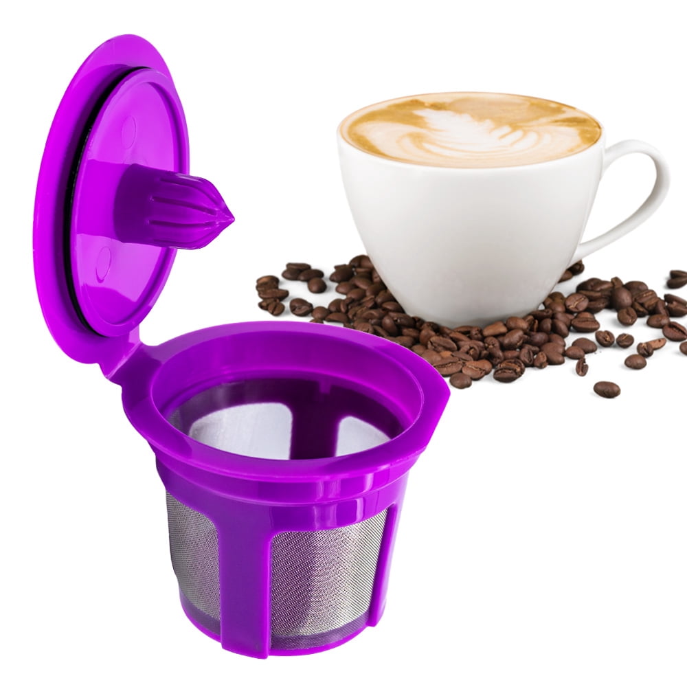 RETHONE Wiederverwendbare Kaffeepads Edelstahl – 4 Stück, Kompatibel Mit Keurig 1.0/2.0, BPA-frei
