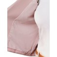 thumbnail image 5 of INSPIRE CHIC Cropped Blazers for Women 3/4 Sleeve Lapel Collar One Button Suit Jacket Blazer Business Casual XL Dark Pink, 5 of 6
