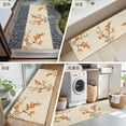 thumbnail image 6 of 2x6 Kitchen Runner Rug, Vintage Botanical Non-Skid Rubber Backing Large Rectangle Rugs - Living Room Bedroom Home Office, Red Spring Floral Botanical Farmhouse Indoor Floor Mat Carpets Washable Rug, 6 of 9