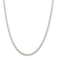 thumbnail image 5 of Auriga Fine Jewelry 925 Sterling Silver Rh-plated 4.3mm 8 inch Open Link with Lobster Clasp Charm Bracelet for Women, 5 of 6