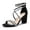 BLACK-SUEDE, variant on Women’s Low Chunk Heel Pump Sandals – Stylish Dressy Shoes for Work, Parties, and Everyday Wear