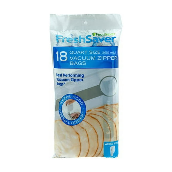 FoodSaver FSFRBZ0216-NP Foodsaver 18 Count Quart Bags